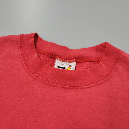 【中古品】【メンズ】 HOBIE ホビー TEAM EXTREME SWEATSHIRT スウェットシャツ USA製 トレーナー 長袖 トップス 146-251028-as-16-izu サイズ：XL カラー：レッド系 万代Net店