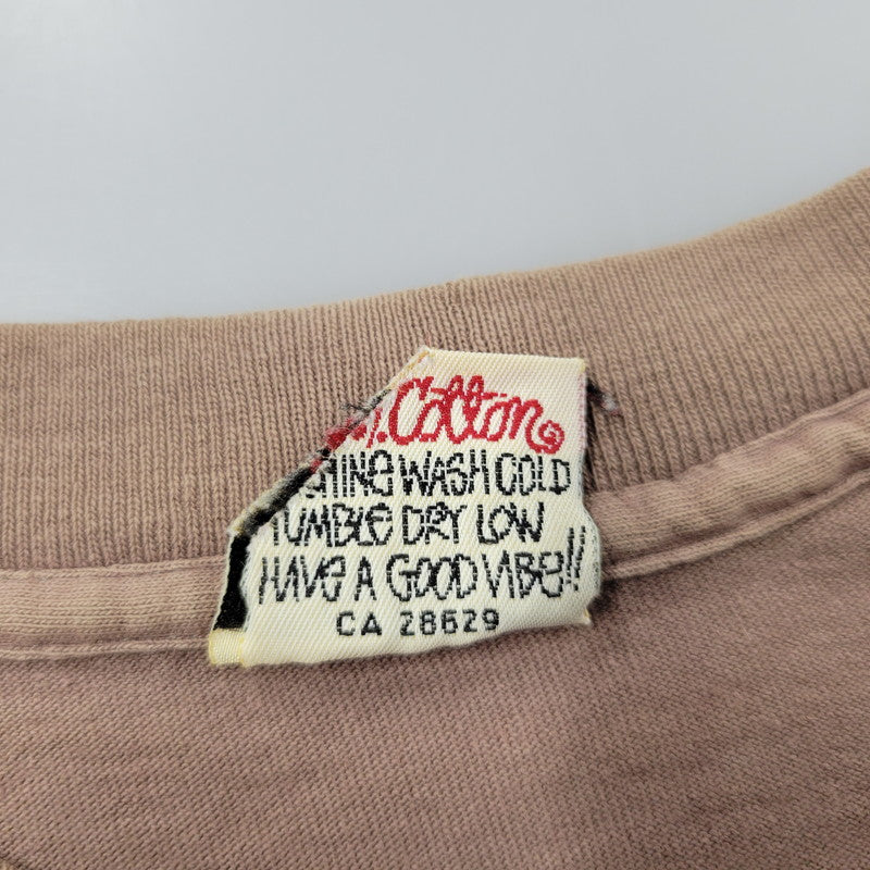 【現状渡し品】【メンズ】 OLD STUSSY オールドステューシー USA製 両シングル 白タグ 90S STUSSY NO.3 SS TEE ショートスリーブ Tシャツ トップス 半袖 142-251029-cs-17-izu サイズ：L カラー：ブラウン 万代Net店