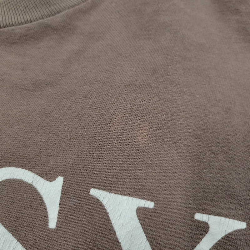 【現状渡し品】【メンズ】 OLD STUSSY オールドステューシー USA製 両シングル 白タグ 90S STUSSY NO.3 SS TEE ショートスリーブ Tシャツ トップス 半袖 142-251029-cs-17-izu サイズ：L カラー：ブラウン 万代Net店