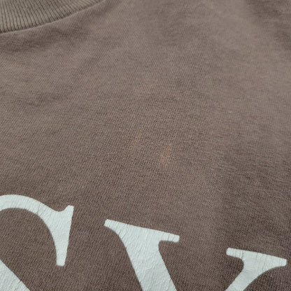 【現状渡し品】【メンズ】 OLD STUSSY オールドステューシー USA製 両シングル 白タグ 90S STUSSY NO.3 SS TEE ショートスリーブ Tシャツ トップス 半袖 142-251029-cs-17-izu サイズ：L カラー：ブラウン 万代Net店
