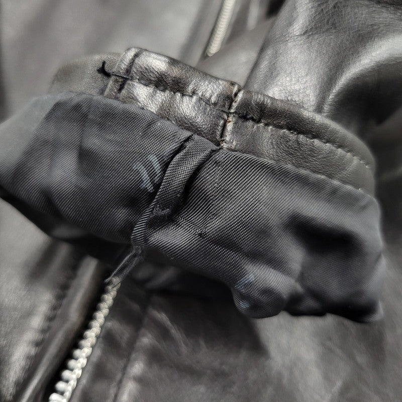 【中古品】【メンズ】 SINGLE RIDERS JACKET 1007 091 シングル ライダース ジャケット アウター 145-251026-as-12-izu サイズ：40 カラー：ブラック 万代Net店