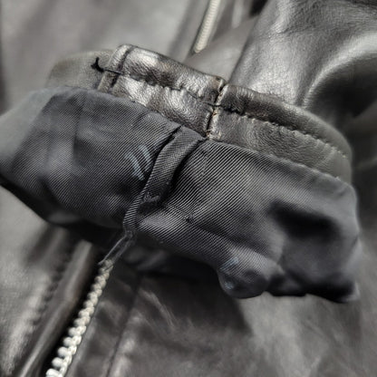 【中古品】【メンズ】 SINGLE RIDERS JACKET 1007 091 シングル ライダース ジャケット アウター 145-251026-as-12-izu サイズ：40 カラー：ブラック 万代Net店