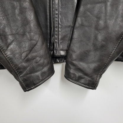 【中古品】【メンズ】 SINGLE RIDERS JACKET 1007 091 シングル ライダース ジャケット アウター 145-251026-as-12-izu サイズ：40 カラー：ブラック 万代Net店