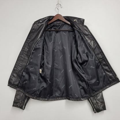 【中古品】【メンズ】 SINGLE RIDERS JACKET 1007 091 シングル ライダース ジャケット アウター 145-251026-as-12-izu サイズ：40 カラー：ブラック 万代Net店