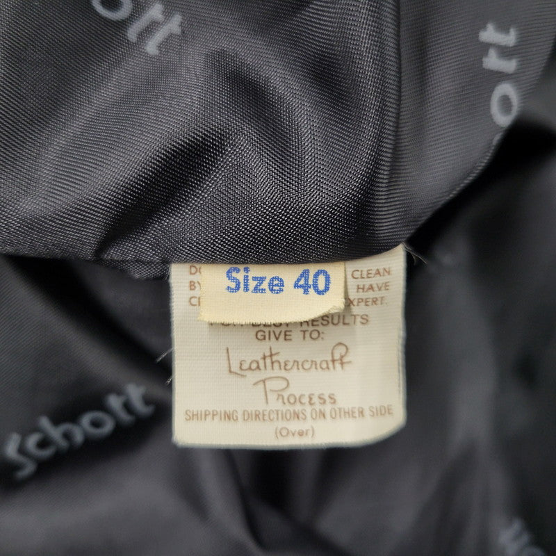 【中古品】【メンズ】 SINGLE RIDERS JACKET 1007 091 シングル ライダース ジャケット アウター 145-251026-as-12-izu サイズ：40 カラー：ブラック 万代Net店
