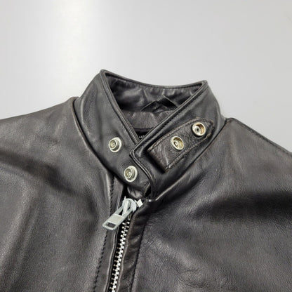 【中古品】【メンズ】 SINGLE RIDERS JACKET 1007 091 シングル ライダース ジャケット アウター 145-251026-as-12-izu サイズ：40 カラー：ブラック 万代Net店