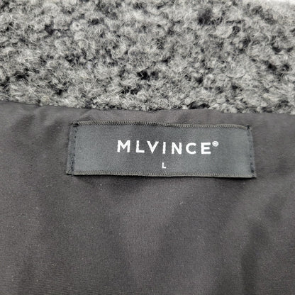【中古品】【メンズ】 MLVINCE メルヴィンス PANELLED TRUCKER JACKET トラッカージャケット アウター 142-251026-as-08-izu サイズ：L カラー：グレー×ブラック 万代Net店