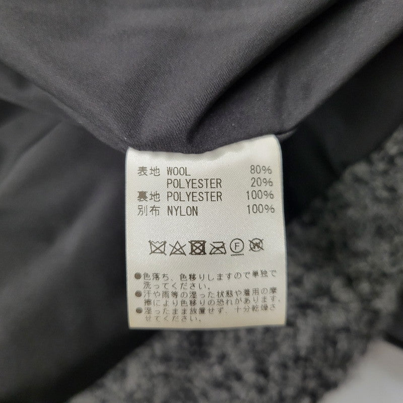 【中古品】【メンズ】 MLVINCE メルヴィンス PANELLED TRUCKER JACKET トラッカージャケット アウター 142-251026-as-08-izu サイズ：L カラー：グレー×ブラック 万代Net店