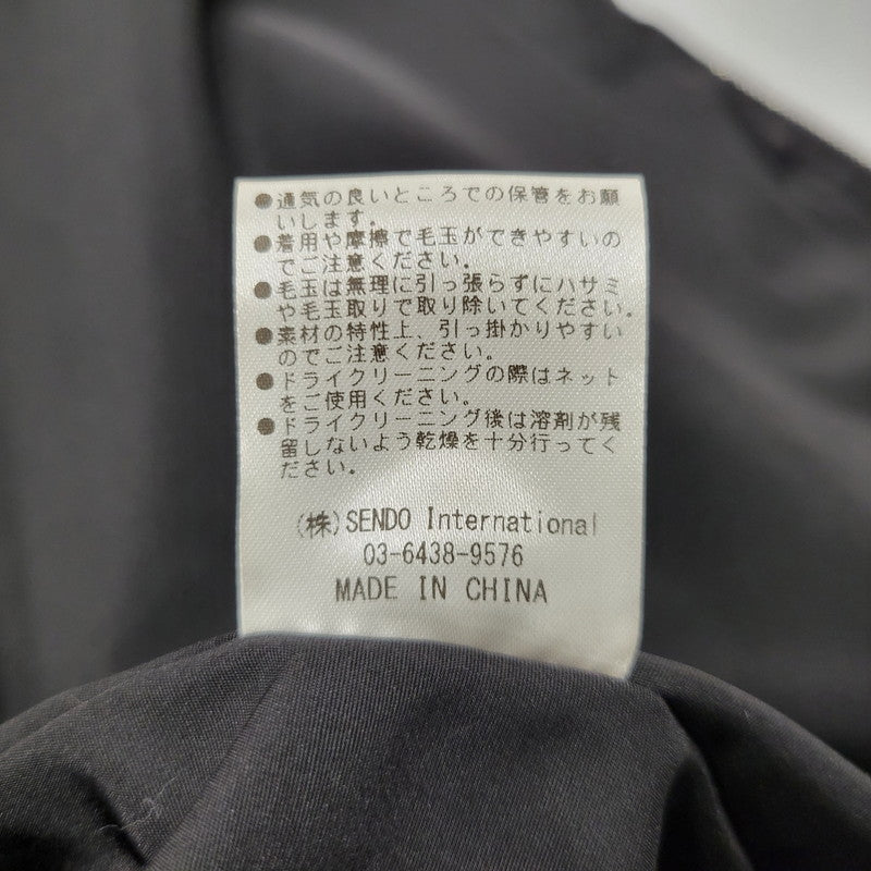 【中古品】【メンズ】 MLVINCE メルヴィンス PANELLED TRUCKER JACKET トラッカージャケット アウター 142-251026-as-08-izu サイズ：L カラー：グレー×ブラック 万代Net店