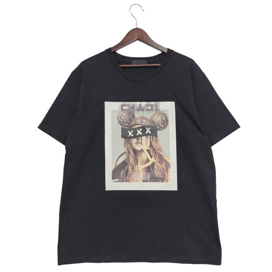 【中古品】【メンズ】 GOD SELECTION XXX ゴッド セレクション トリプルエックス GIGI HADID PHOTO T-SHIRT フォト Tシャツ 半袖 トップス 142-251026-as-03-izu サイズ：L カラー：ブラック 万代Net店