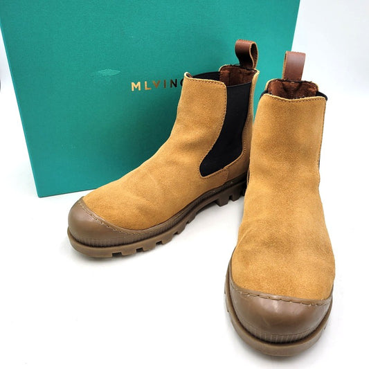【中古品】【メンズ】 MLVINCE メルヴィンス COMBAT CHELSEA BOOTS コンバット チェルシー ブーツ シューズ 靴 164-251028-as-31-izu サイズ：42 カラー：ブラウン系 万代Net店
