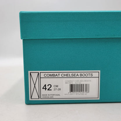 【中古品】【メンズ】 MLVINCE メルヴィンス COMBAT CHELSEA BOOTS コンバット チェルシー ブーツ シューズ 靴 164-251028-as-31-izu サイズ：42 カラー：ブラウン系 万代Net店