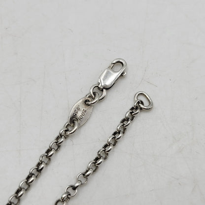 【中古品】【メンズ/レディース】 CHROME HEARTS クロムハーツ 925 NO5 DAGGER & NECKCHAIN R20 ダガー ネックレス アクセサリー 190-251214-as-16-izu カラー：シルバー 万代Net店