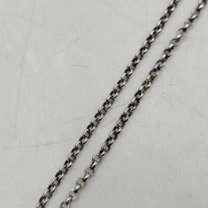 【中古品】【メンズ/レディース】 CHROME HEARTS クロムハーツ 925 NO5 DAGGER & NECKCHAIN R20 ダガー ネックレス アクセサリー 190-251214-as-16-izu カラー：シルバー 万代Net店