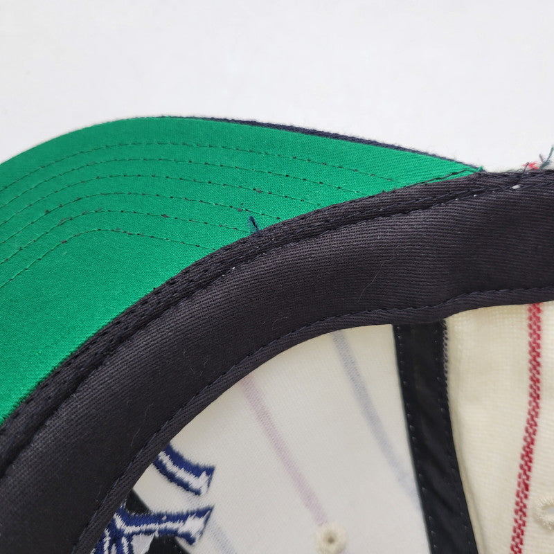 【中古品】【メンズ/レディース】 AMERICAN NEEDLE アメリカンニードル COOPERSTOWN クーパーズタウン NEW YORK YANKEES ニューヨーク ヤンキース SNAP BACK CAP スナップバックキャップ 帽子 185-251108-ya-11-izu サイズ：F カラー：ホワイト/ネイビー 万代Net店