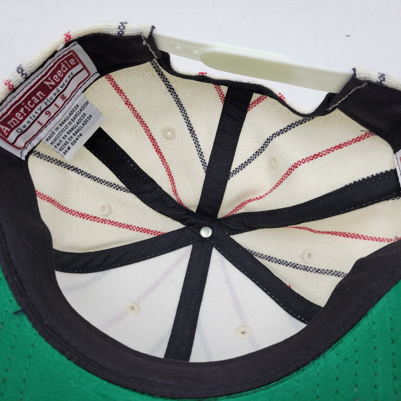 【中古品】【メンズ/レディース】 AMERICAN NEEDLE アメリカンニードル COOPERSTOWN クーパーズタウン NEW YORK YANKEES ニューヨーク ヤンキース SNAP BACK CAP スナップバックキャップ 帽子 185-251108-ya-11-izu サイズ：F カラー：ホワイト/ネイビー 万代Net店