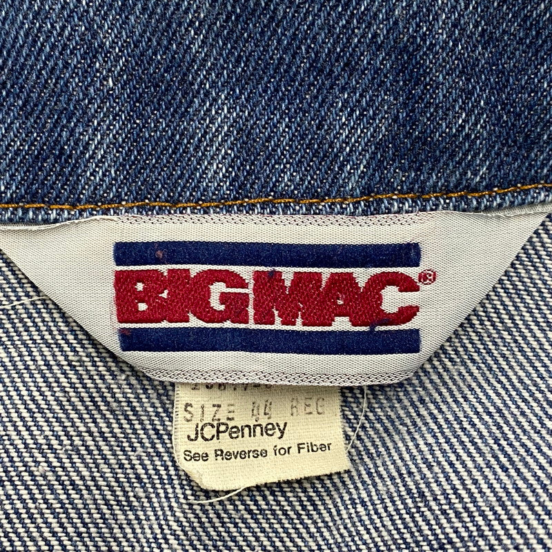 【中古品】【メンズ】 BIG MAC ビッグマック JCPENNEY DENIM JACKET LOT4590 デニムジャケット 刻印30 アウター 146-251027-as-08-izu サイズ：44 カラー：インディゴ 万代Net店