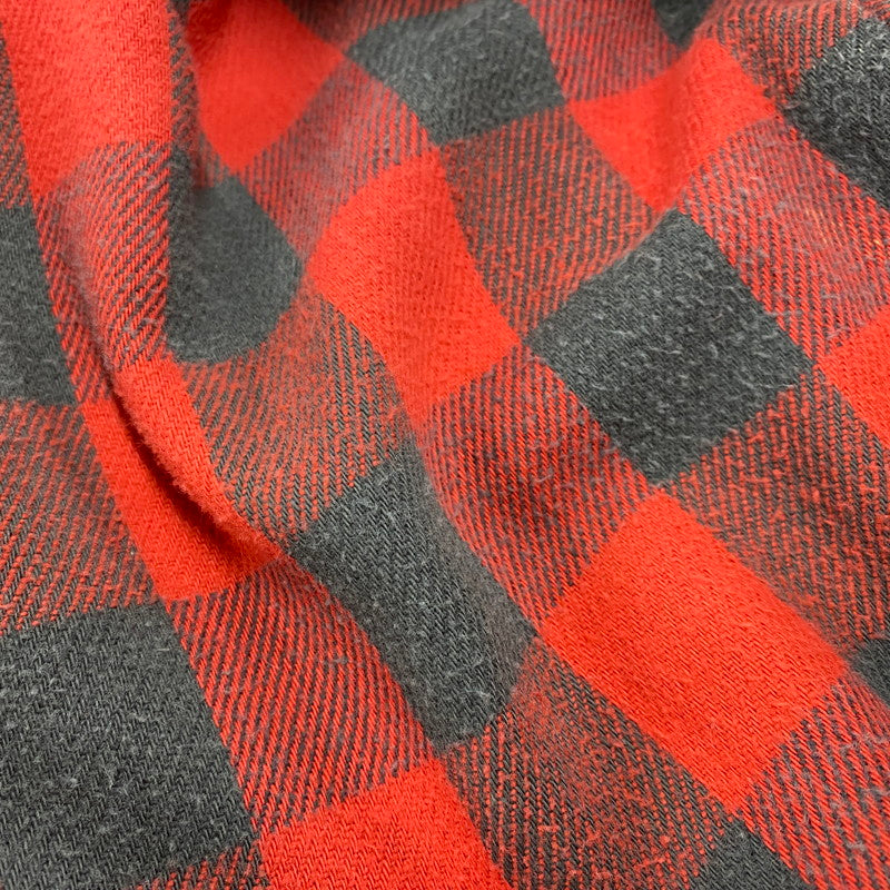 【中古品】【メンズ】 SMALL-E BUFFALO PLAID FLANNEL LINER CHEMICAL WASH DENIM JACKET 70417 0819 刻印527 ケミカルウォッシュ デニムジャケット USA製 アウター 146-251027-as-09-izu サイズ：L カラー：インディゴ 万代Net店