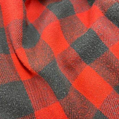 【中古品】【メンズ】 SMALL-E BUFFALO PLAID FLANNEL LINER CHEMICAL WASH DENIM JACKET 70417 0819 刻印527 ケミカルウォッシュ デニムジャケット USA製 アウター 146-251027-as-09-izu サイズ：L カラー：インディゴ 万代Net店
