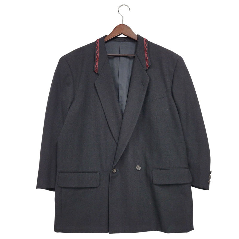 【中古品】【メンズ】 DOUBLE TAILORED JACKET PJ-05041S AD1989 ダブル テーラードジャケット アウター 140-251026-as-10-izu サイズ：S カラー：ブラック 万代Net店