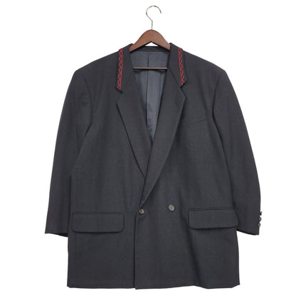 【中古品】【メンズ】 DOUBLE TAILORED JACKET PJ-05041S AD1989 ダブル テーラードジャケット アウター 140-251026-as-10-izu サイズ：S カラー：ブラック 万代Net店