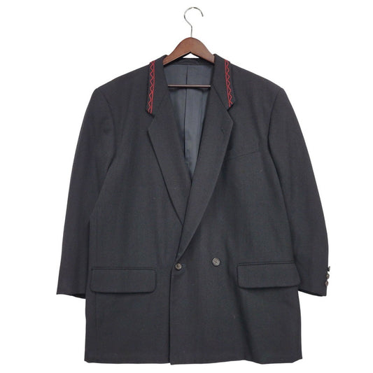 【中古品】【メンズ】 COMME des GARCONS HOMME PLUS コムデギャルソンオムプリュス DOUBLE TAILORED JACKET PJ-05041S AD1989 ダブル テーラードジャケット アウター 140-251026-as-10-izu サイズ：S カラー：ブラック 万代Net店