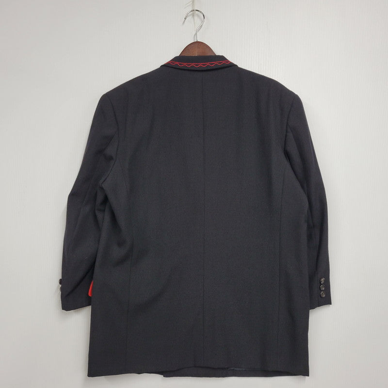 【中古品】【メンズ】 DOUBLE TAILORED JACKET PJ-05041S AD1989 ダブル テーラードジャケット アウター 140-251026-as-10-izu サイズ：S カラー：ブラック 万代Net店