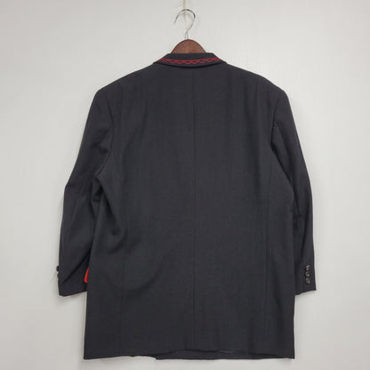 【中古品】【メンズ】 DOUBLE TAILORED JACKET PJ-05041S AD1989 ダブル テーラードジャケット アウター 140-251026-as-10-izu サイズ：S カラー：ブラック 万代Net店
