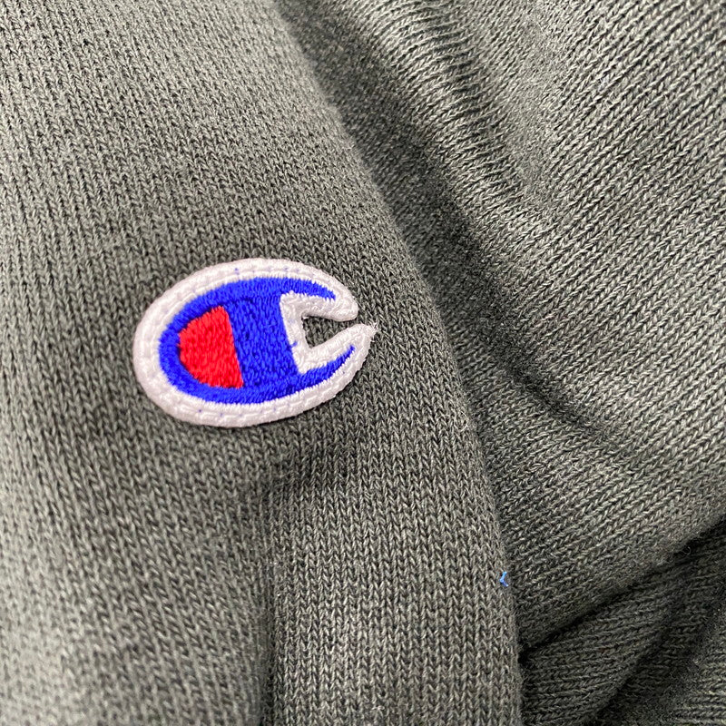 【中古品】【メンズ】 Champion products チャンピオンプロダクツ C8-A039 青単色タグ REVERSE WEAVE リバース ウィーブ TURTLENECK SWEATSHIRT タートルネック スウェットシャツ トップス 長袖 148-251029-cs-06-izu サイズ：M カラー：ダークグリーン 万代Net店