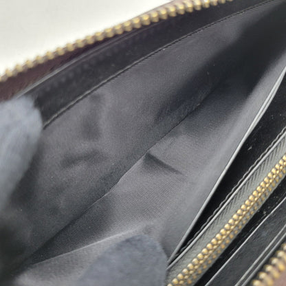 【中古品】【レディース】 COACH コーチ × DISNEY ディズニー SIGNATURE ROUND ZIP LONG WALLET F31350 シグネチャー ラウンドジップ ロングウォレット 長財布 181-251028-as-38-izu カラー：ブラウン 万代Net店