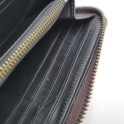 【中古品】【レディース】 COACH コーチ × DISNEY ディズニー SIGNATURE ROUND ZIP LONG WALLET F31350 シグネチャー ラウンドジップ ロングウォレット 長財布 181-251028-as-38-izu カラー：ブラウン 万代Net店