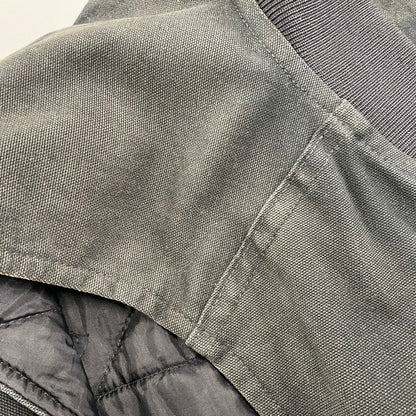 【現状渡し品】【メンズ】 Carhartt カーハート RIB COLLAR QUILTING LINER DUCK WORK VEST リブカラー キルティング ライナー ダック ワークベスト 146-251027-as-16-izu カラー：ブラック 万代Net店