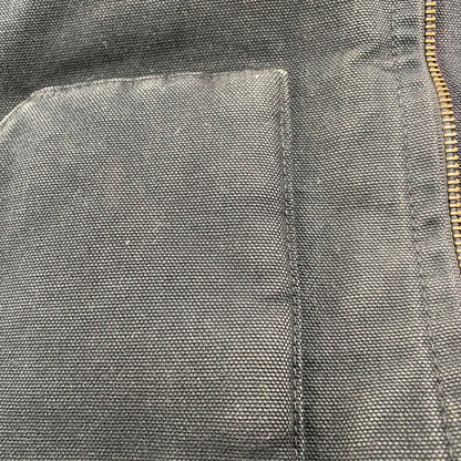 【現状渡し品】【メンズ】 Carhartt カーハート RIB COLLAR QUILTING LINER DUCK WORK VEST リブカラー キルティング ライナー ダック ワークベスト 146-251027-as-16-izu カラー：ブラック 万代Net店