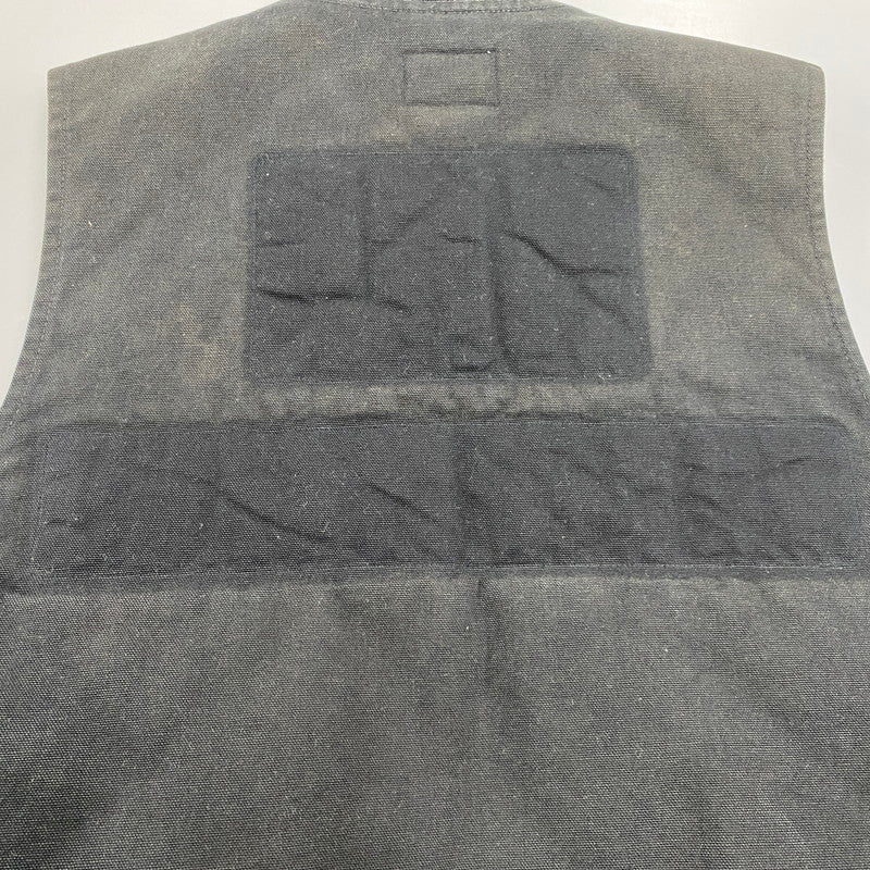 【現状渡し品】【メンズ】 Carhartt カーハート RIB COLLAR QUILTING LINER DUCK WORK VEST リブカラー キルティング ライナー ダック ワークベスト 146-251027-as-16-izu カラー：ブラック 万代Net店