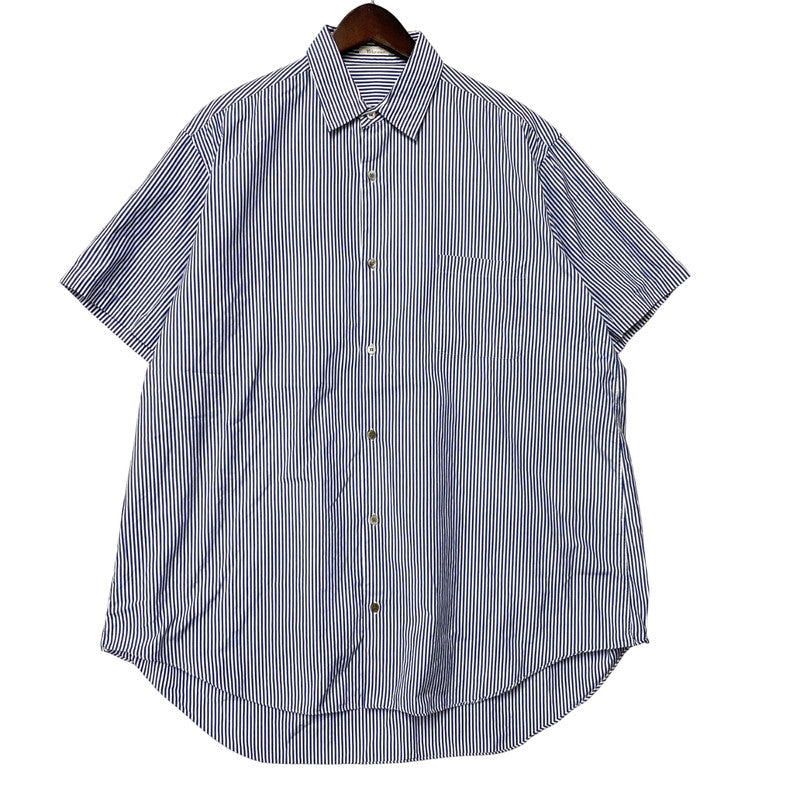 【中古品】【メンズ】 Y's for men ワイズ フォー メン SS STRIPE SHIRT ショートスリーブ ストライプ シャツ トップス 半袖 140-251029-cs-09-izu サイズ：不明 カラー：ブルー 万代Net店