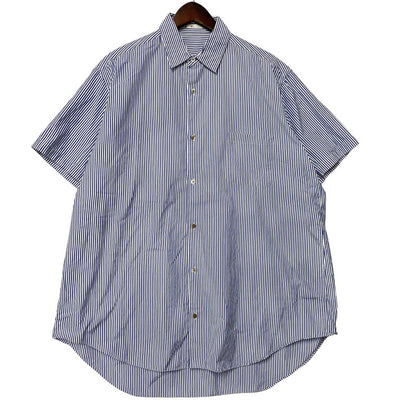 【中古品】【メンズ】 Y's for men ワイズ フォー メン SS STRIPE SHIRT ショートスリーブ ストライプ シャツ トップス 半袖 140-251029-cs-09-izu サイズ：不明 カラー：ブルー 万代Net店