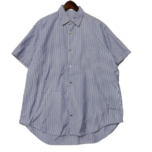 【中古品】【メンズ】 Y's for men ワイズ フォー メン SS STRIPE SHIRT ショートスリーブ ストライプ シャツ トップス 半袖 140-251029-cs-09-izu サイズ：不明 カラー：ブルー 万代Net店