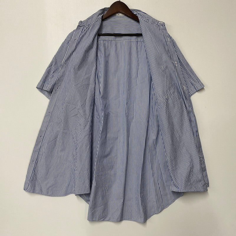 【中古品】【メンズ】 Y's for men ワイズ フォー メン SS STRIPE SHIRT ショートスリーブ ストライプ シャツ トップス 半袖 140-251029-cs-09-izu サイズ：不明 カラー：ブルー 万代Net店