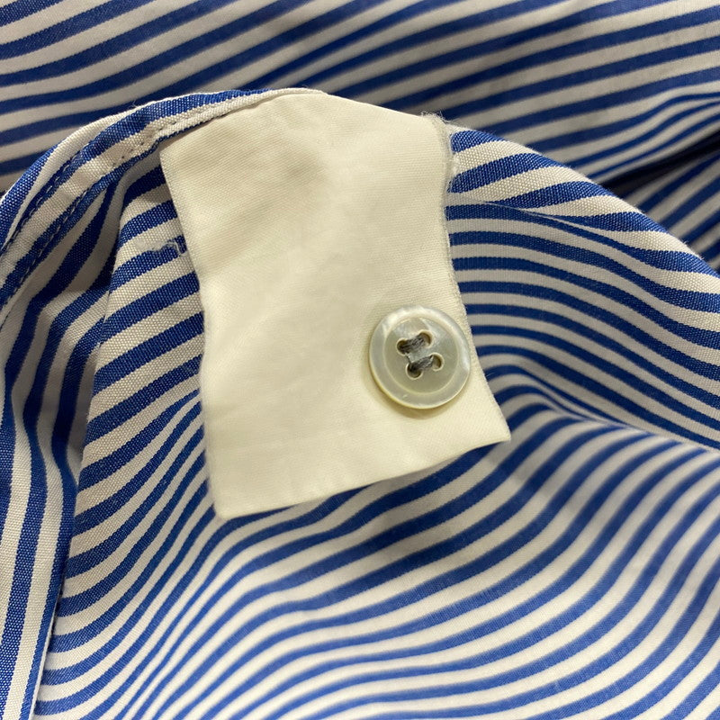 【中古品】【メンズ】 Y's for men ワイズ フォー メン SS STRIPE SHIRT ショートスリーブ ストライプ シャツ トップス 半袖 140-251029-cs-09-izu サイズ：不明 カラー：ブルー 万代Net店