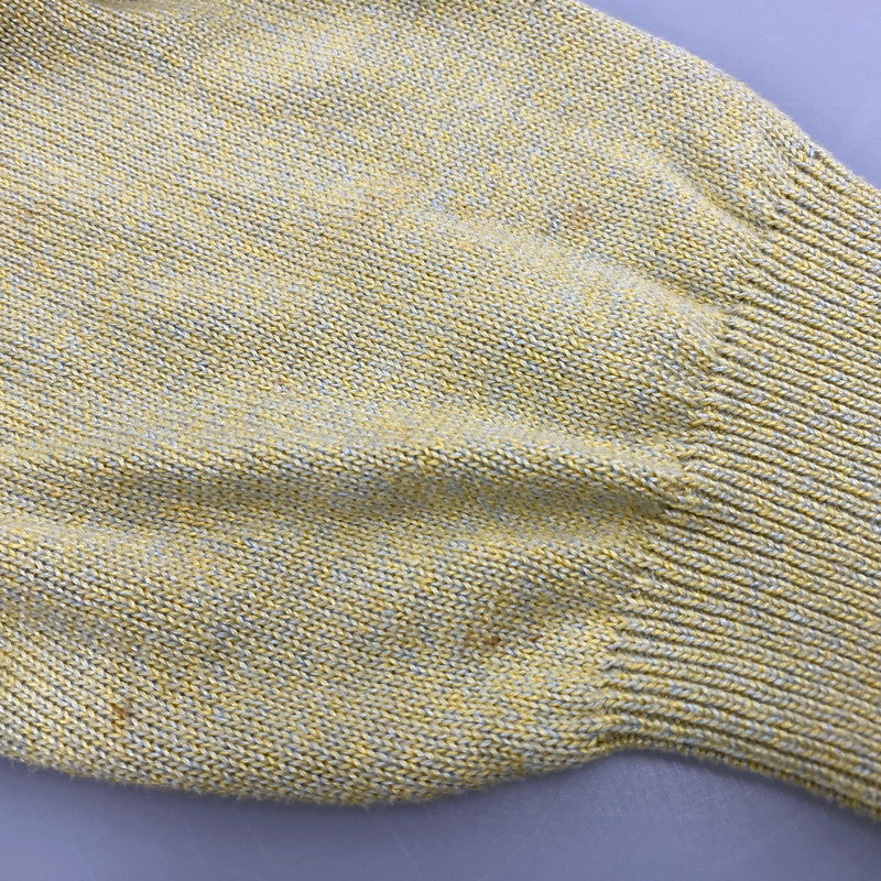 【中古品】【メンズ】 CREWNECK COTTON KNIT HN-020010 AD1991 クルーネック コットン ニット 長袖 トップス 140-251027-as-18-izu カラー：イエロー系 万代Net店