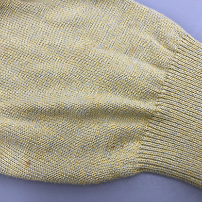 【中古品】【メンズ】 CREWNECK COTTON KNIT HN-020010 AD1991 クルーネック コットン ニット 長袖 トップス 140-251027-as-18-izu カラー：イエロー系 万代Net店
