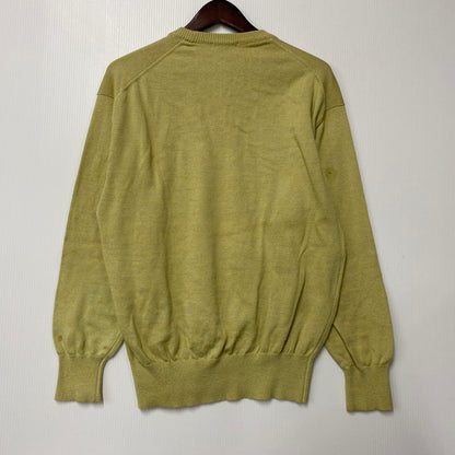 【中古品】【メンズ】 CREWNECK COTTON KNIT HN-020010 AD1991 クルーネック コットン ニット 長袖 トップス 140-251027-as-18-izu カラー：イエロー系 万代Net店