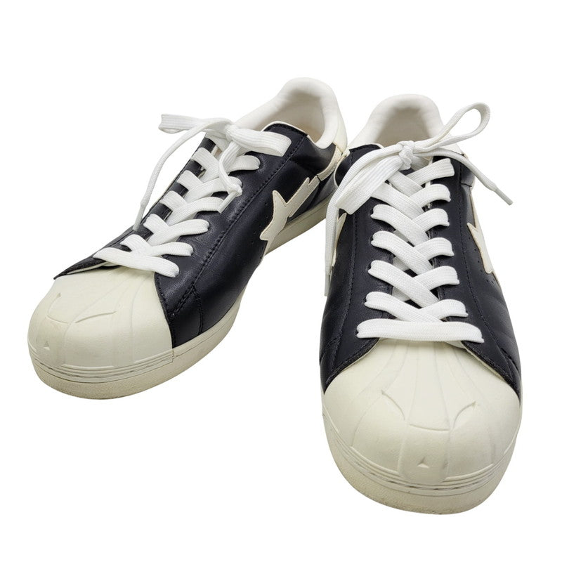 【中古品】【メンズ】 A BATHING APE アベイシングエイプ SKULL STA スカルスタ スニーカー シューズ 靴 162-251027-as-04-izu サイズ：28.5cm カラー：ブラック×ホワイト 万代Net店