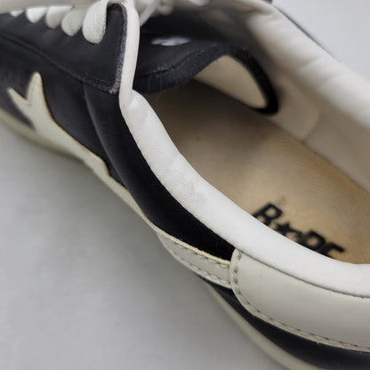 【中古品】【メンズ】 A BATHING APE アベイシングエイプ SKULL STA スカルスタ スニーカー シューズ 靴 162-251027-as-04-izu サイズ：28.5cm カラー：ブラック×ホワイト 万代Net店