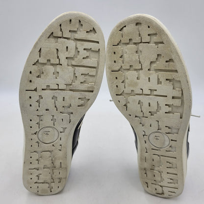 【中古品】【メンズ】 A BATHING APE アベイシングエイプ SKULL STA スカルスタ スニーカー シューズ 靴 162-251027-as-04-izu サイズ：28.5cm カラー：ブラック×ホワイト 万代Net店