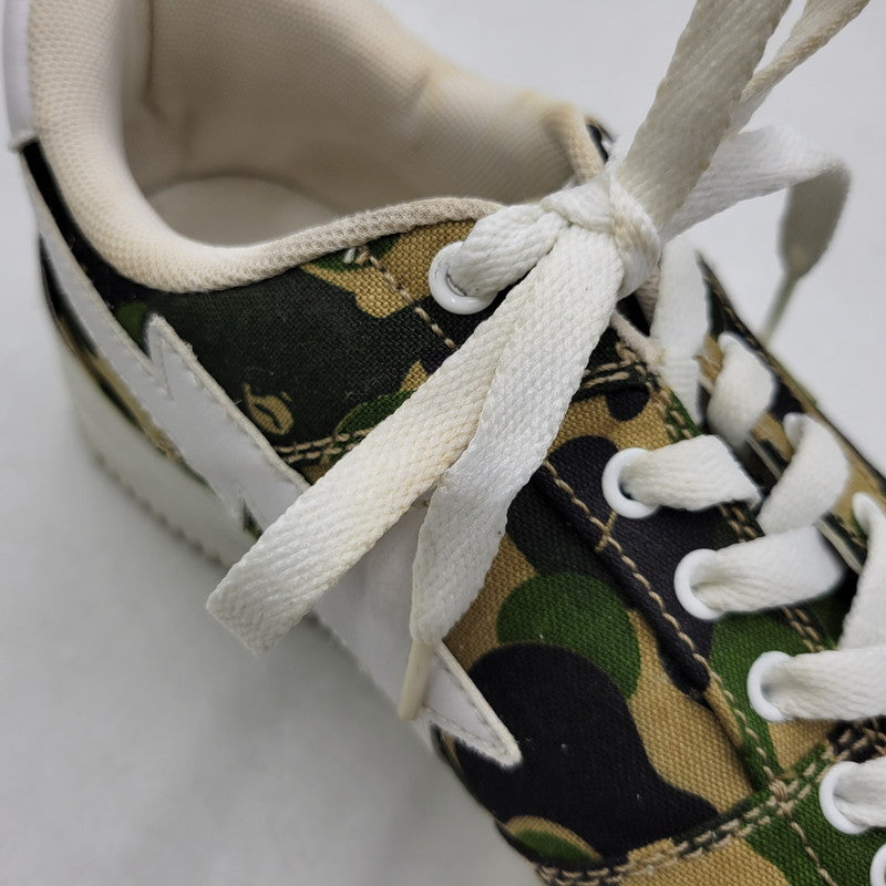 【中古品】【メンズ】 A BATHING APE アベイシングエイプ ABC CAMO BAPE STA スニーカー シューズ 靴 162-251027-as-05-izu サイズ：29cm カラー：マルチカラー 万代Net店