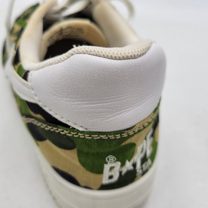 【中古品】【メンズ】 A BATHING APE アベイシングエイプ ABC CAMO BAPE STA スニーカー シューズ 靴 162-251027-as-05-izu サイズ：29cm カラー：マルチカラー 万代Net店