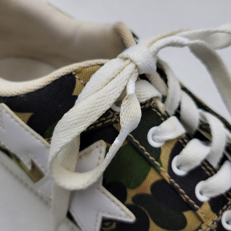 【中古品】【メンズ】 A BATHING APE アベイシングエイプ ABC CAMO BAPE STA スニーカー シューズ 靴 162-251027-as-05-izu サイズ：29cm カラー：マルチカラー 万代Net店