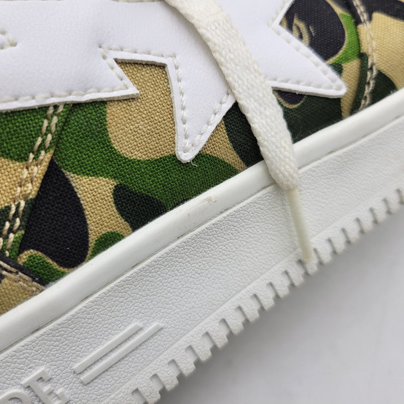 【中古品】【メンズ】 A BATHING APE アベイシングエイプ ABC CAMO BAPE STA スニーカー シューズ 靴 162-251027-as-05-izu サイズ：29cm カラー：マルチカラー 万代Net店