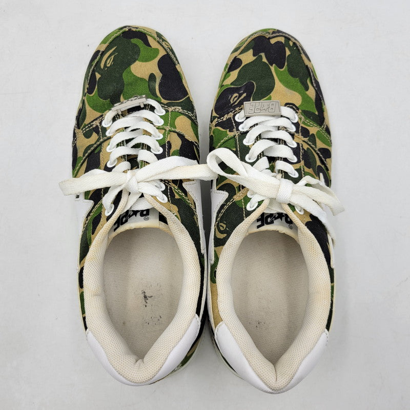 【中古品】【メンズ】 A BATHING APE アベイシングエイプ ABC CAMO BAPE STA スニーカー シューズ 靴 162-251027-as-05-izu サイズ：29cm カラー：マルチカラー 万代Net店